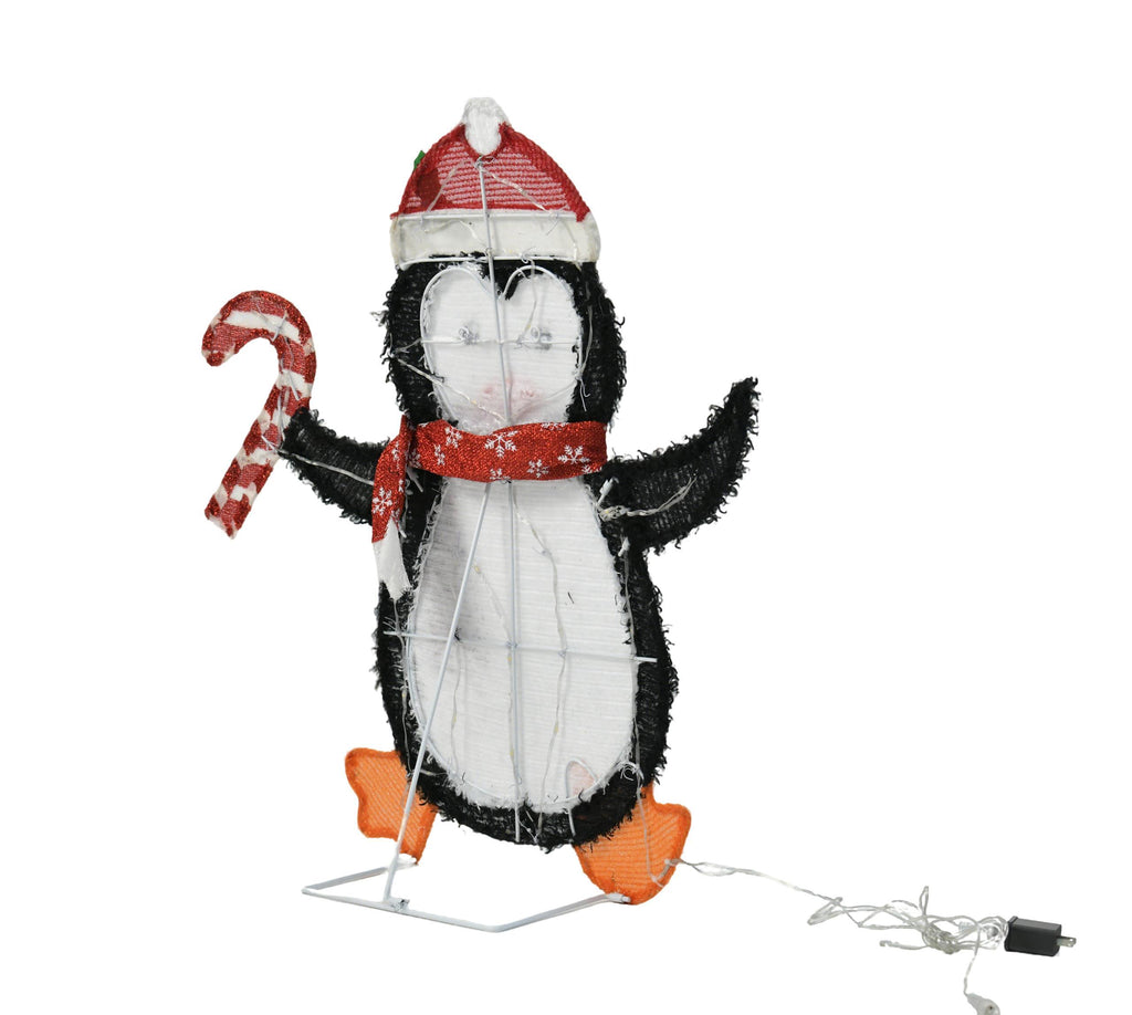 Heart-Shaped Penguin Decorative Lights - Festive Ambiance Lights For Christmas Parties And Holiday Home Decor