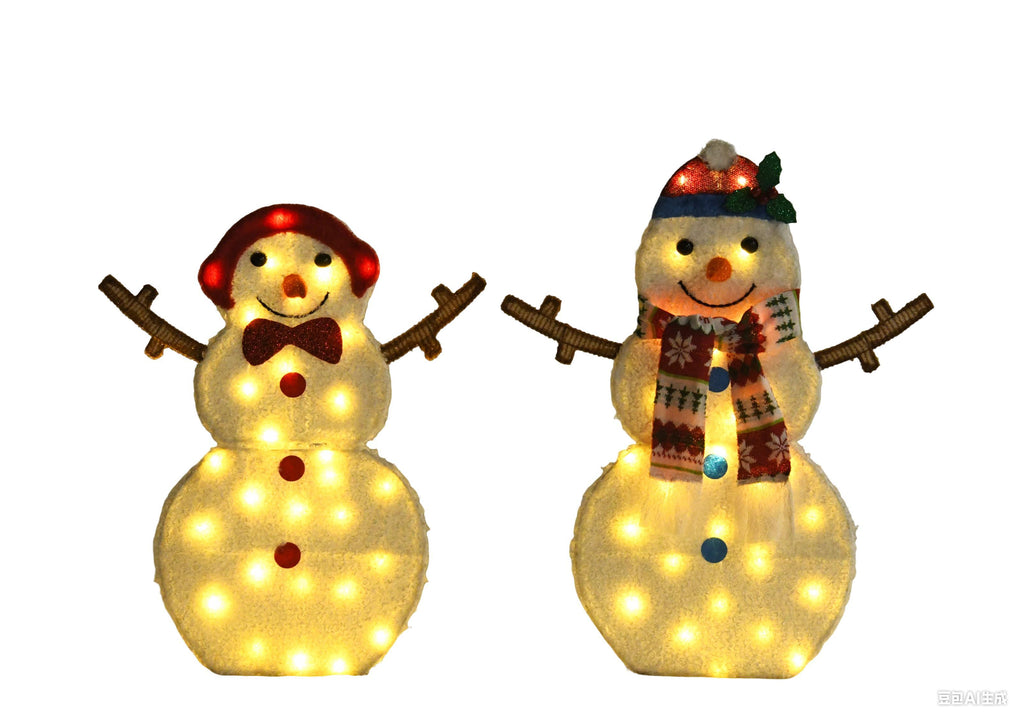 Cute Snowman Decorative Lights, Christmas Atmosphere Lights, A Must-have For Bedroom And Living Room, Warm Christmas Style, The First Choice For Holiday Decoration