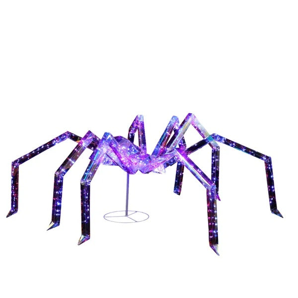 3FT Halloween Decorations Light Up Spider