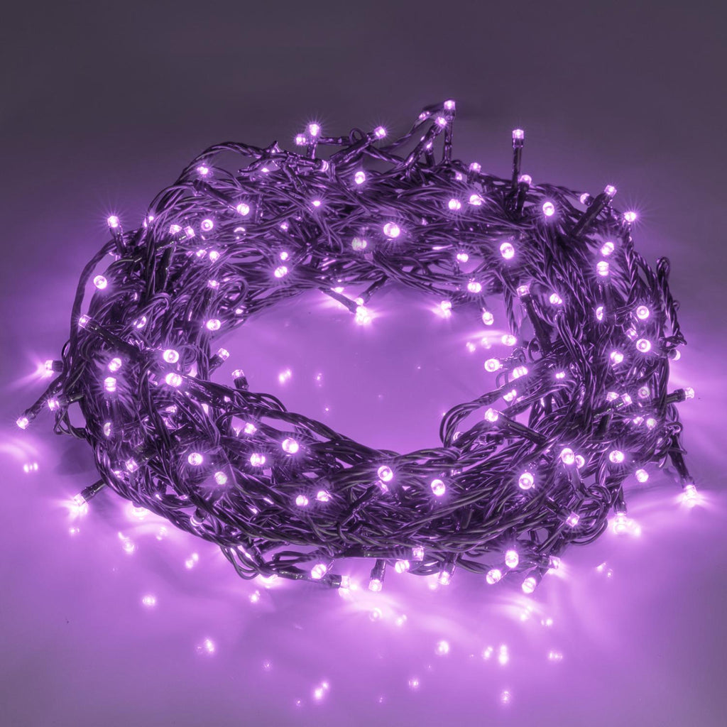 200pcs 66ft Halloween Fairy String Lights 8 Lighting Modes Mini Plug-in String Lights Indoor And Outdoor